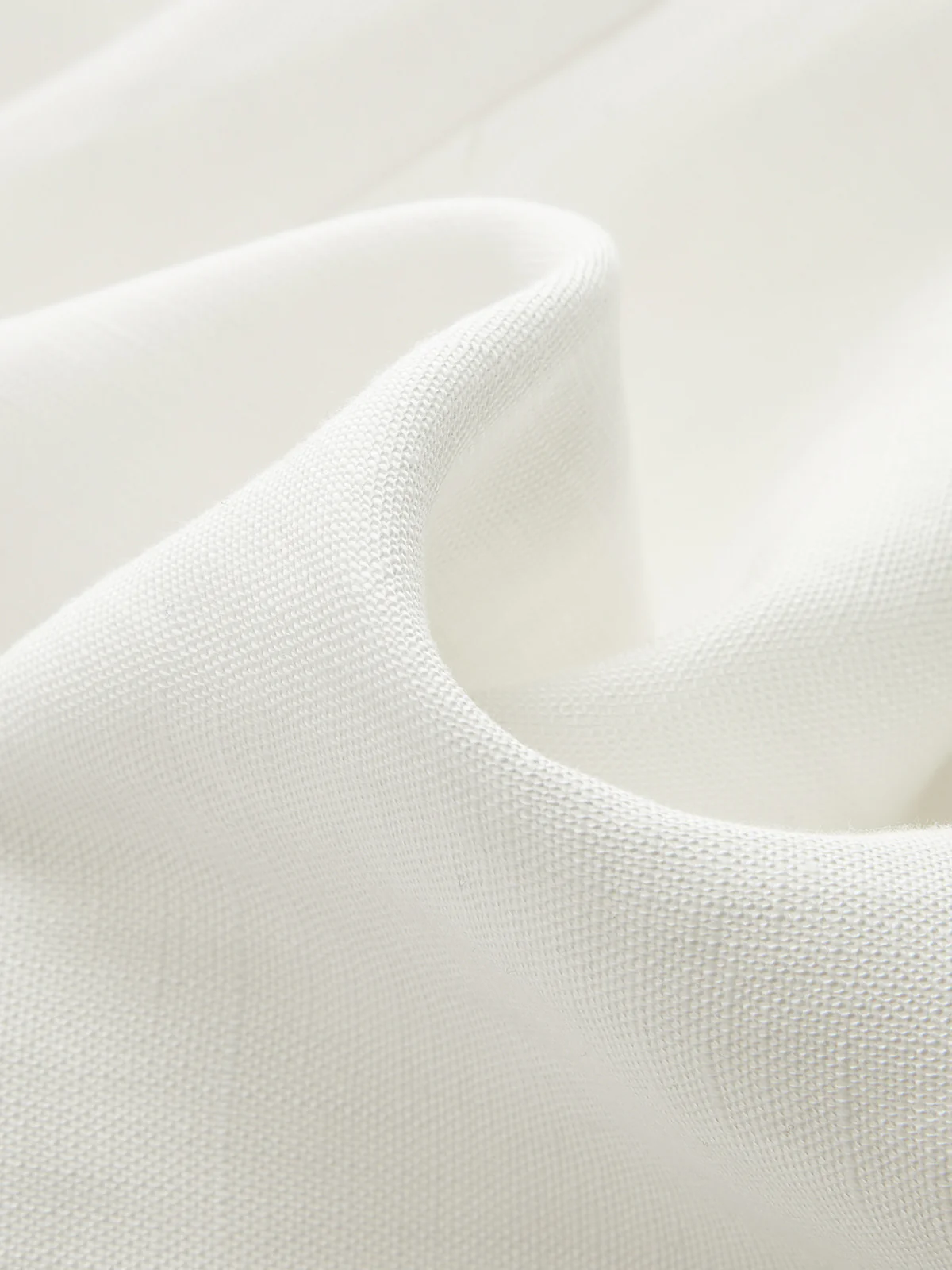 Bow Tie Wrap Linen Wide Leg Pants - Image 4