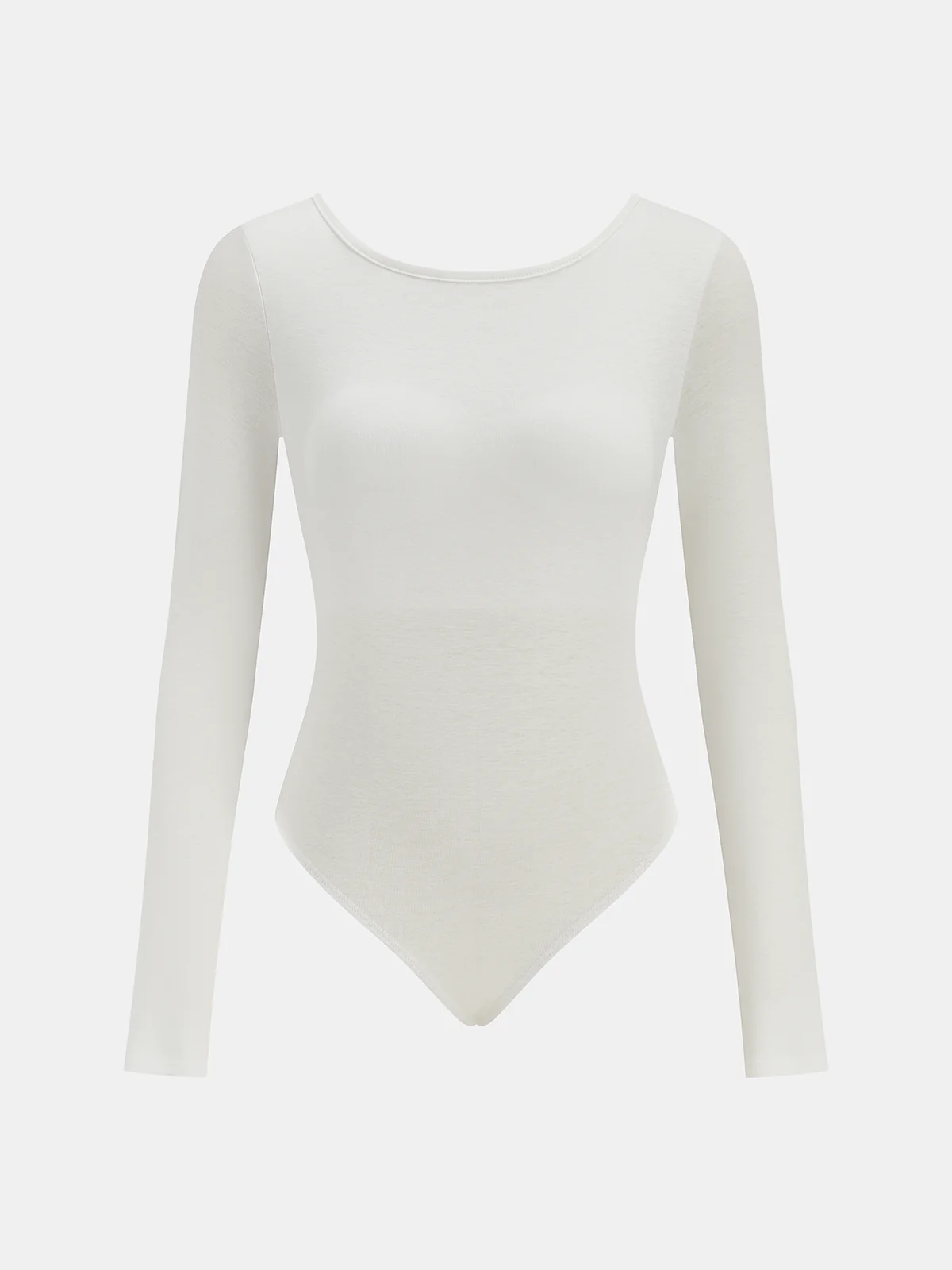 Bra-Free Long Sleeve Backless Bodysuit - Image 13
