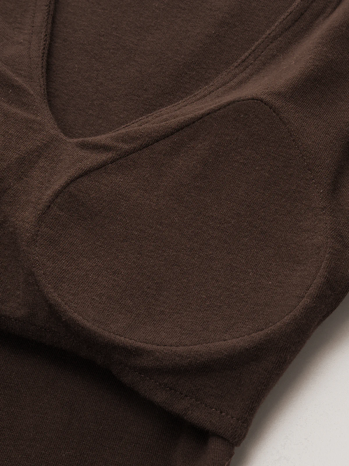 Bra-Free V-Neck Long-Sleeve Top - Image 7