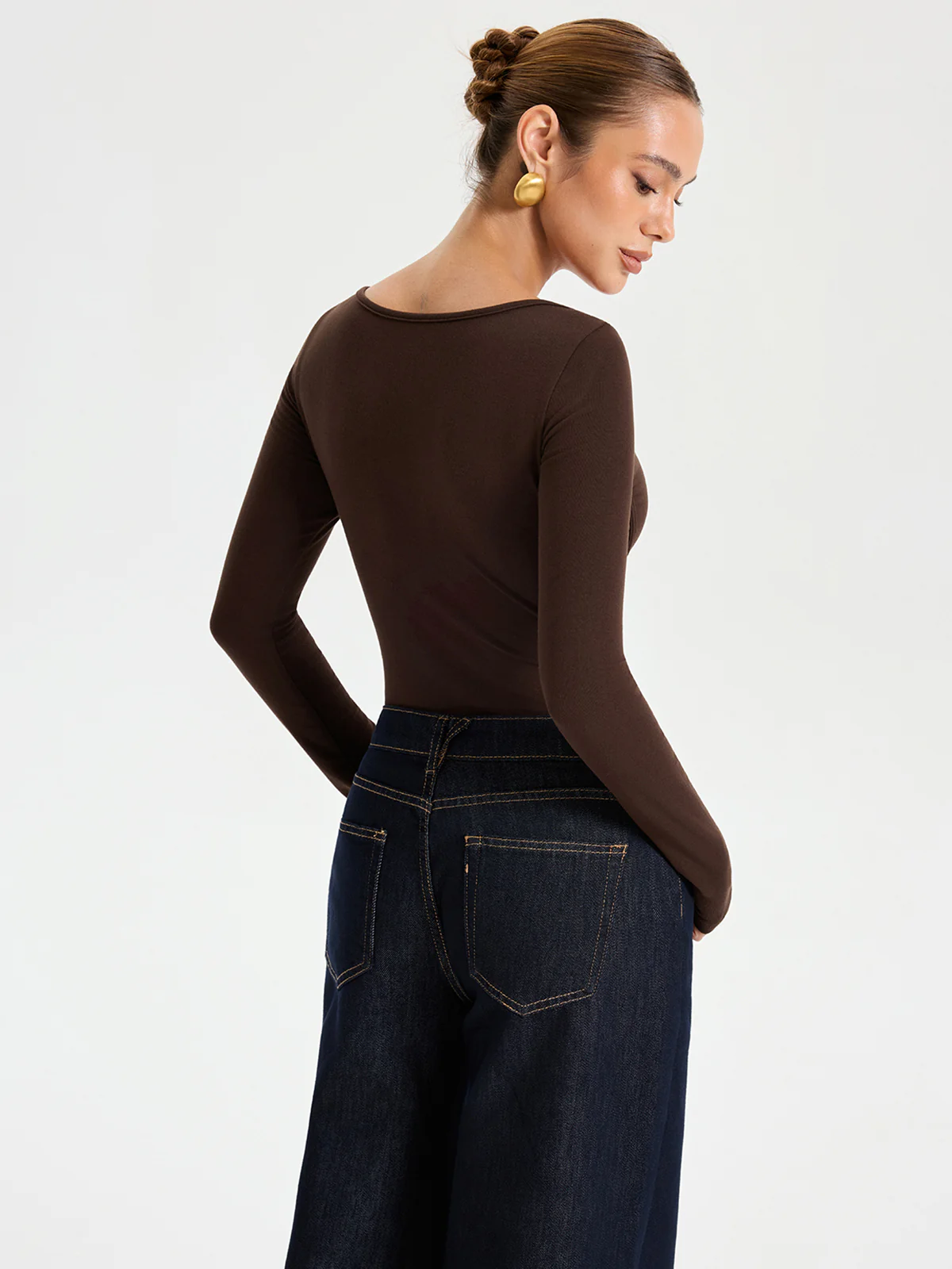 Bra-free Square Neck Bodysuit - Image 6