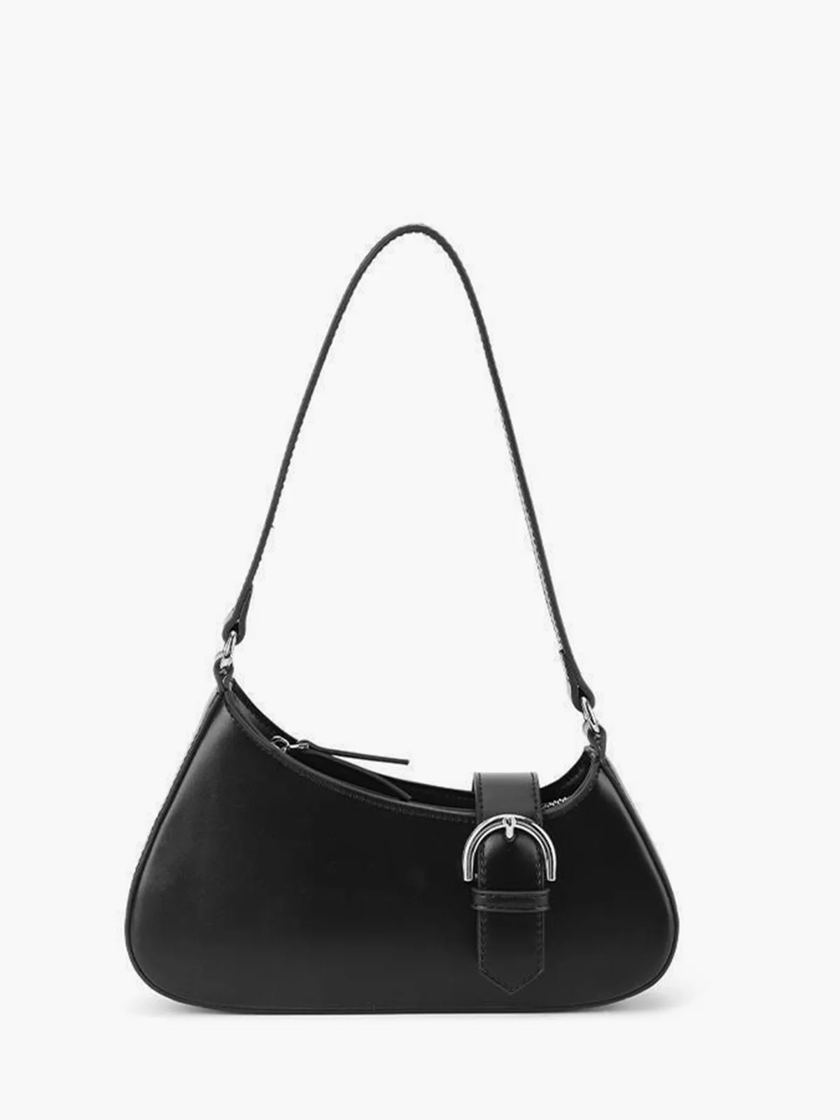 Buckle Belt-Design Armpit Bag - Image 2