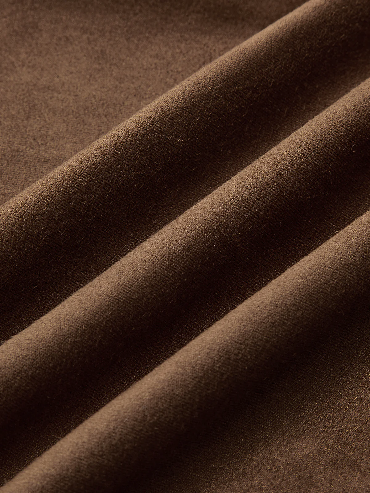 Buckle Detail Suede Effect Midi Skirt - Image 3