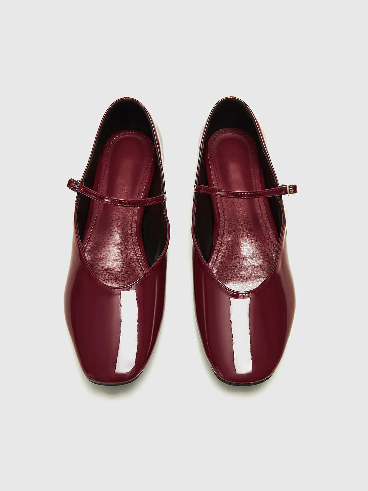 Buckle Strap Ballet Flats - Image 2
