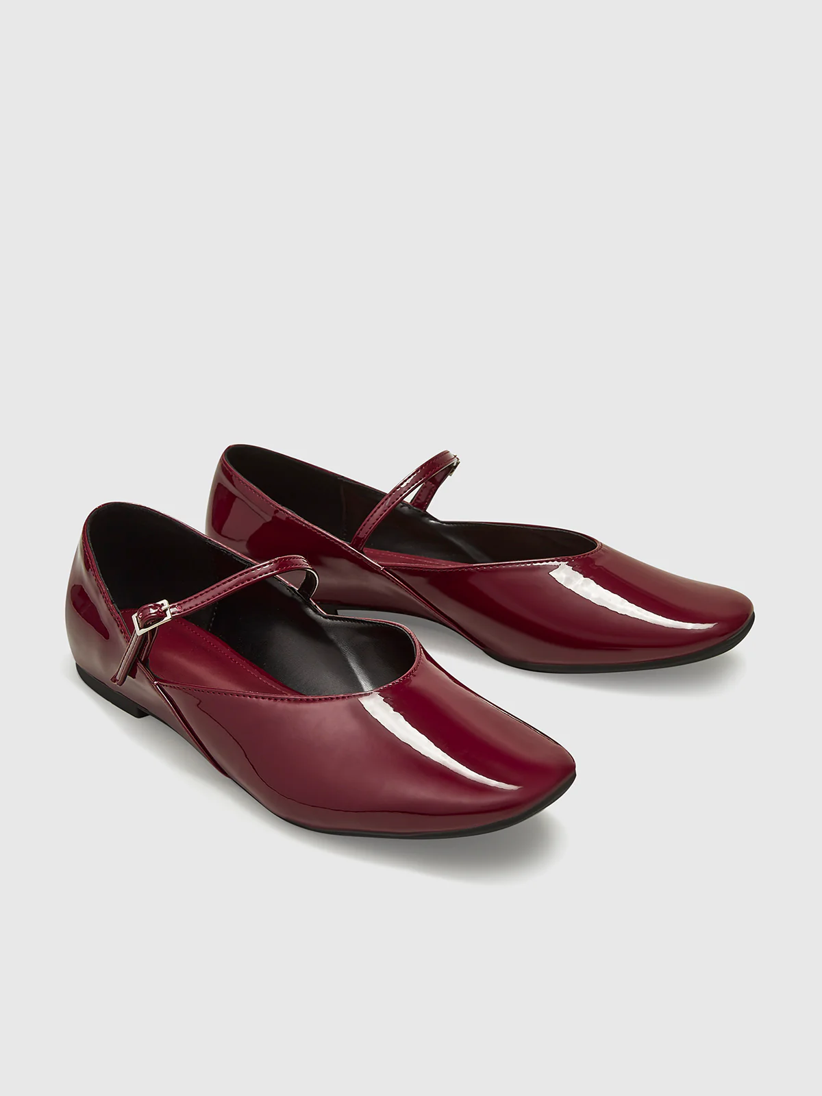 Buckle Strap Ballet Flats - Image 4