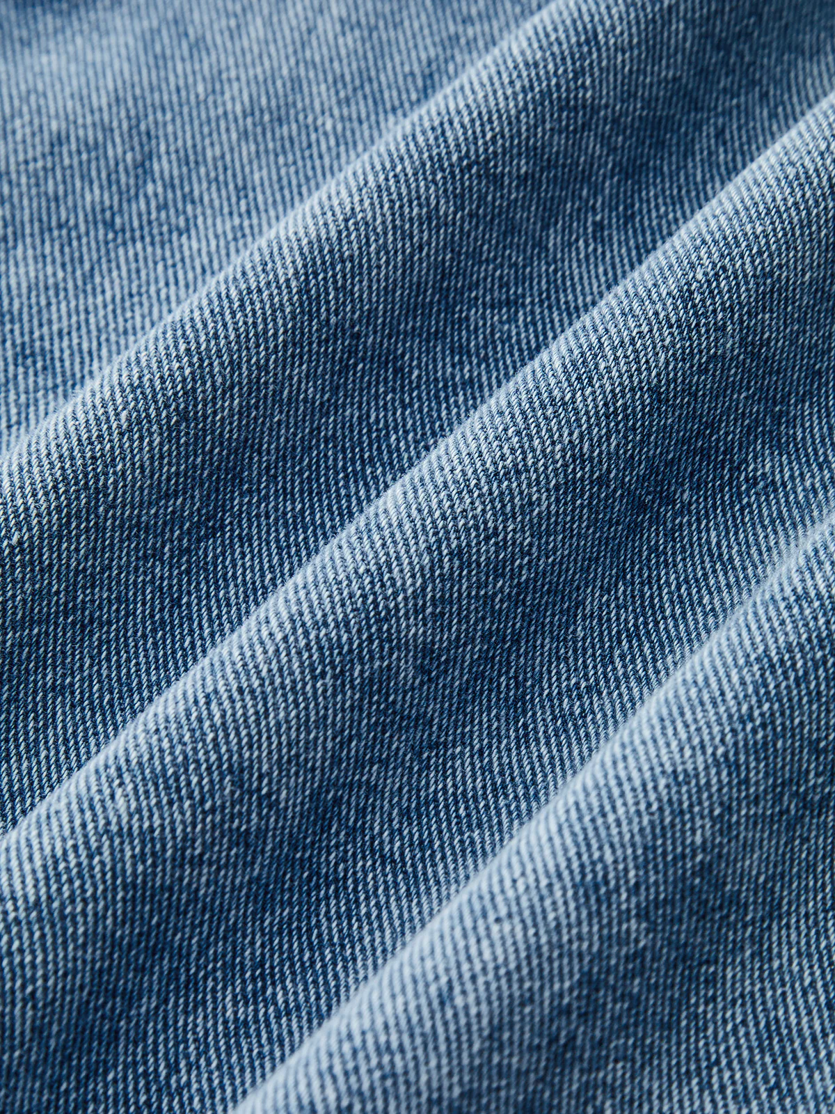 Button Detail High-Waist Wide-Leg Jeans - Image 5