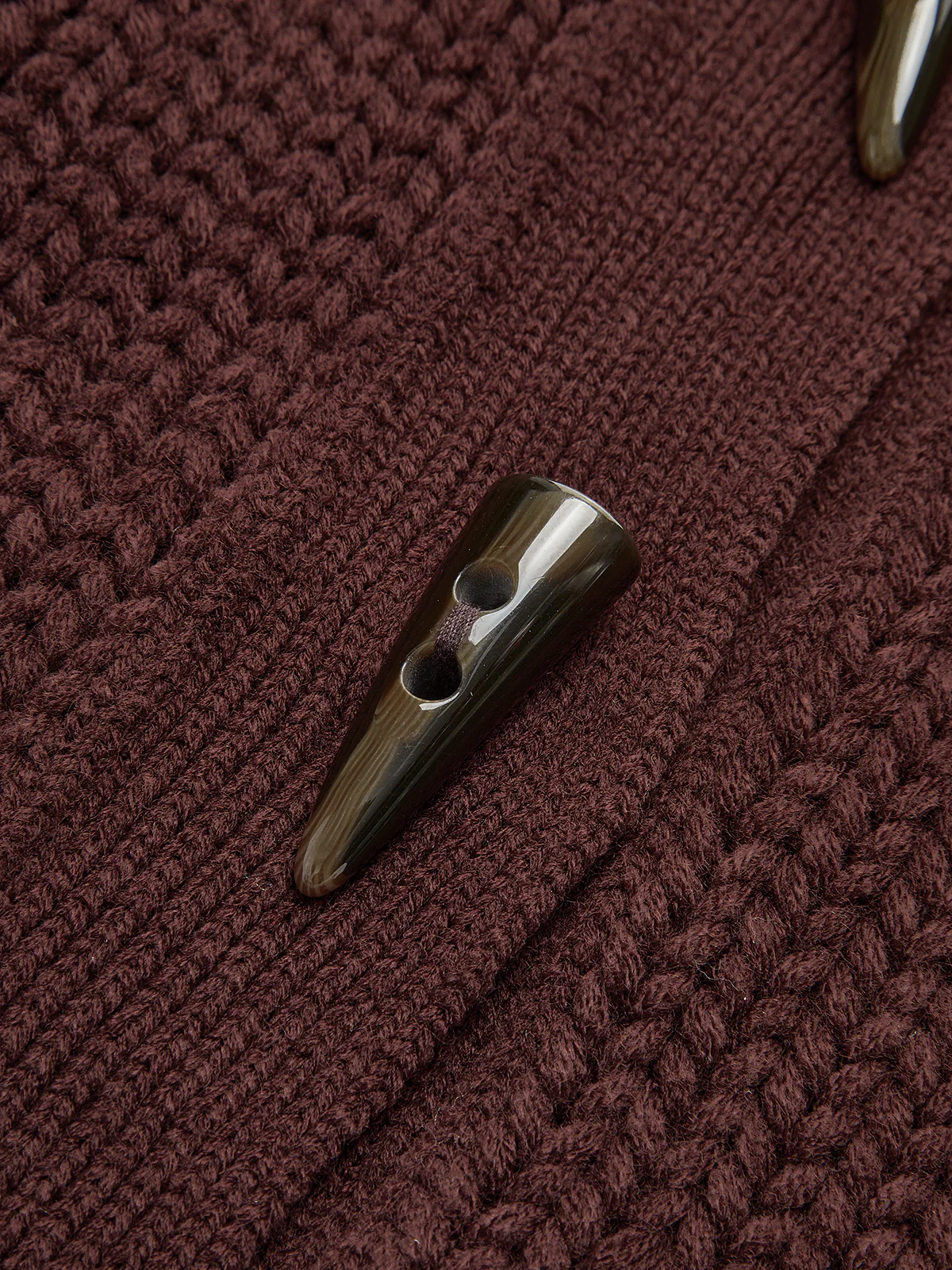 Button Down Lapel Soft Cardigan - Image 2