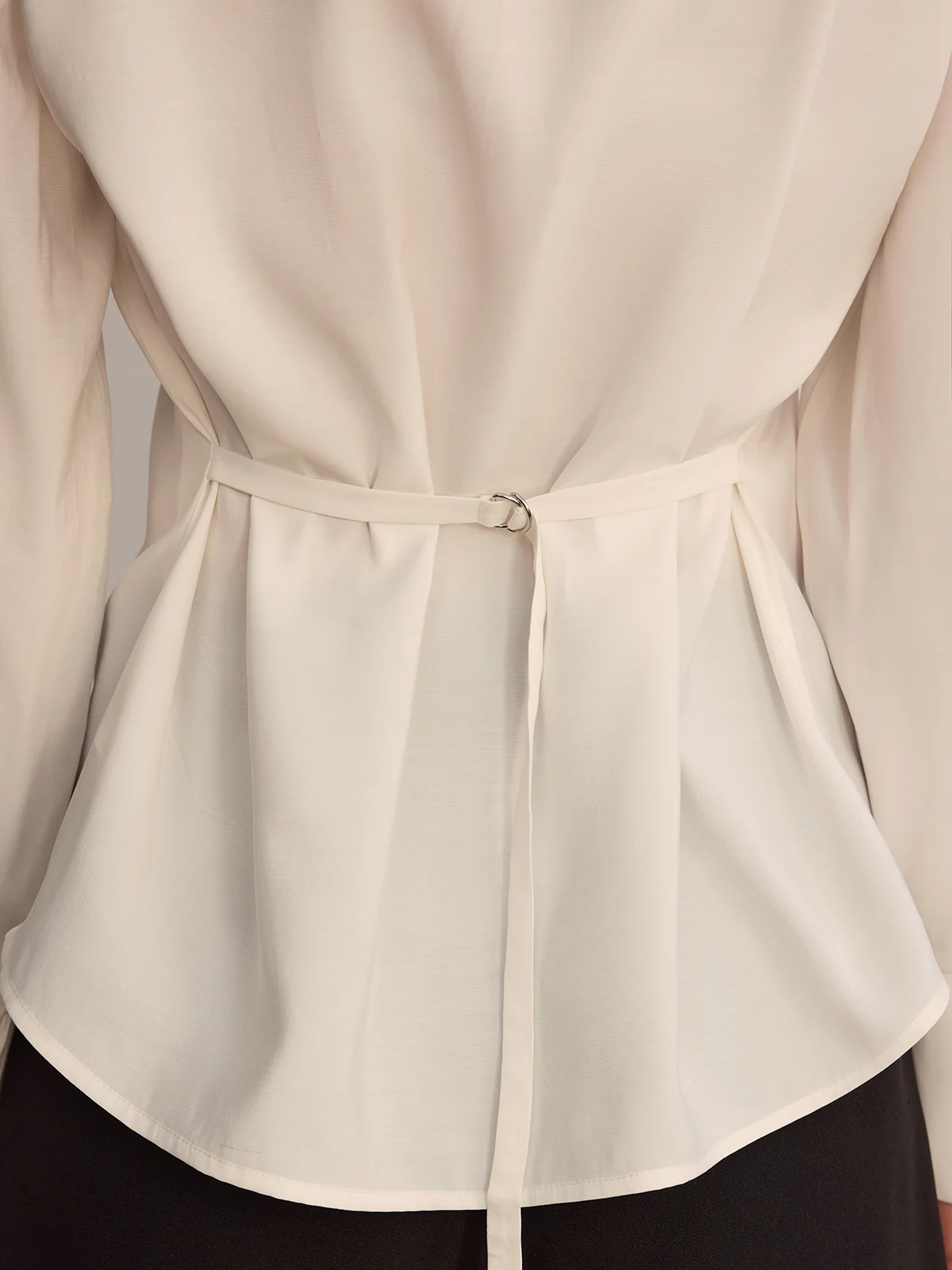 Button Front V-Neck Shirt - Image 5