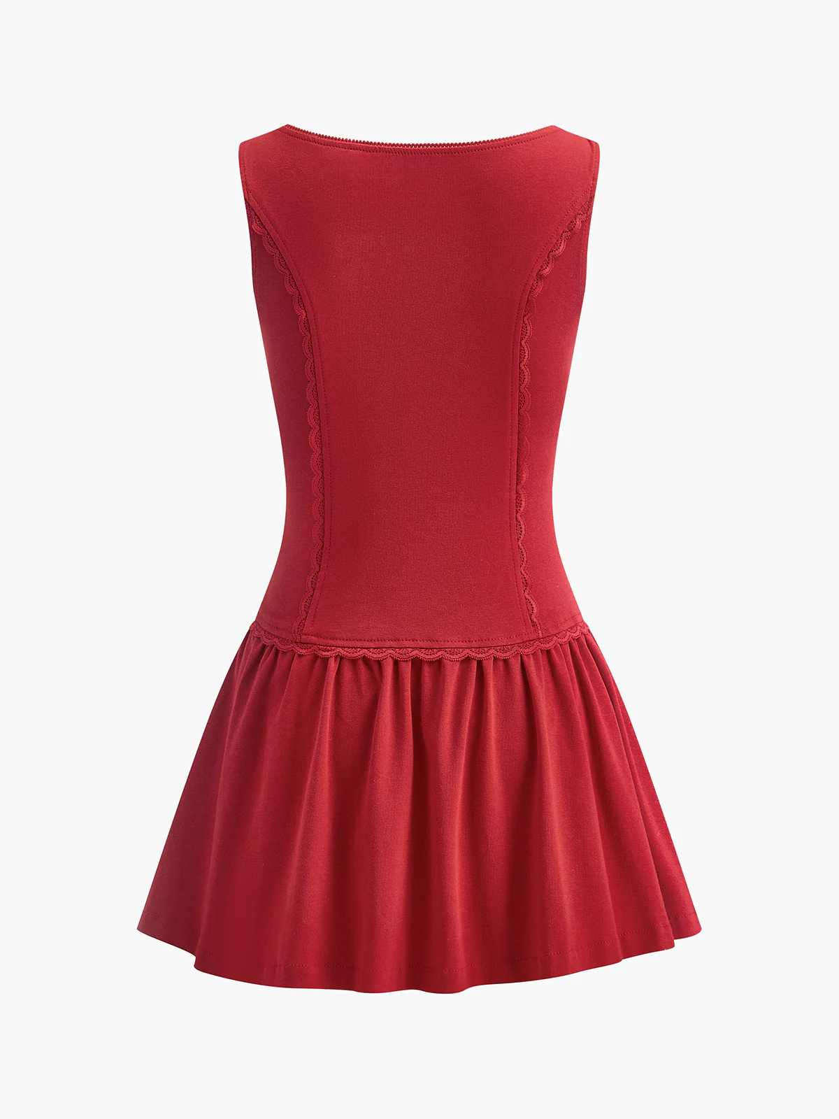 Button-Up Floral Pattern Pleated Dress - Image 2