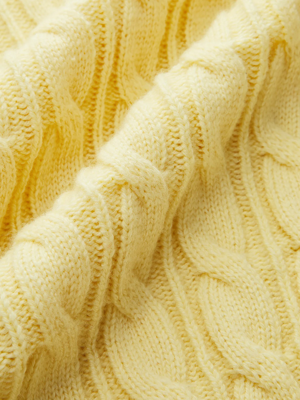 Cable Knit Short Sleeve Sweater - Image 5