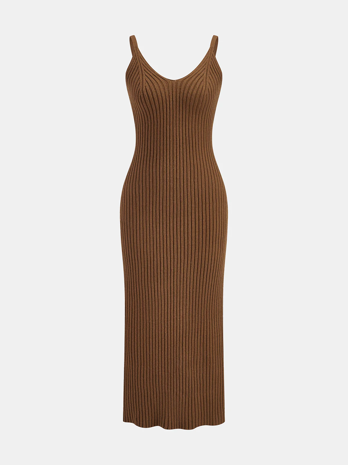Cable-Knit Sweater & Cami Knit Dress Two-Piece Set - Image 3