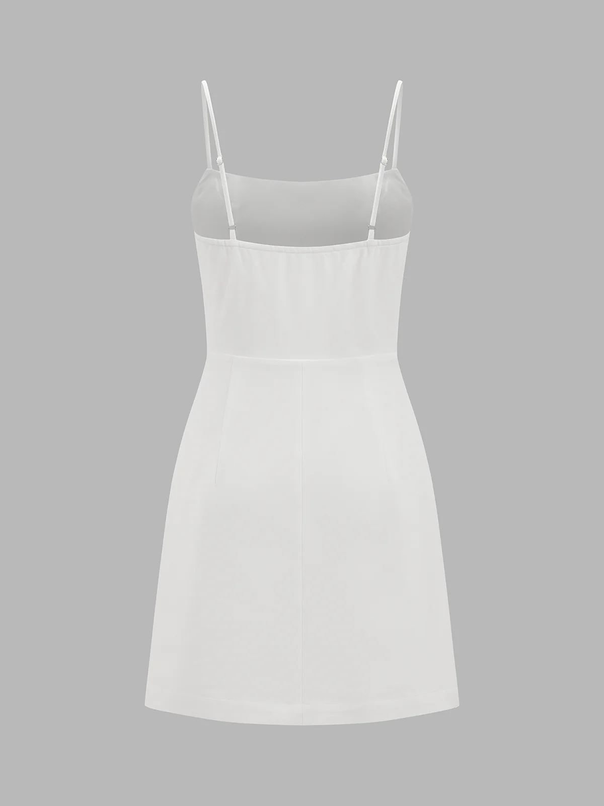 Cape Overlay Cami Mini Dress Two Piece Set - Image 5