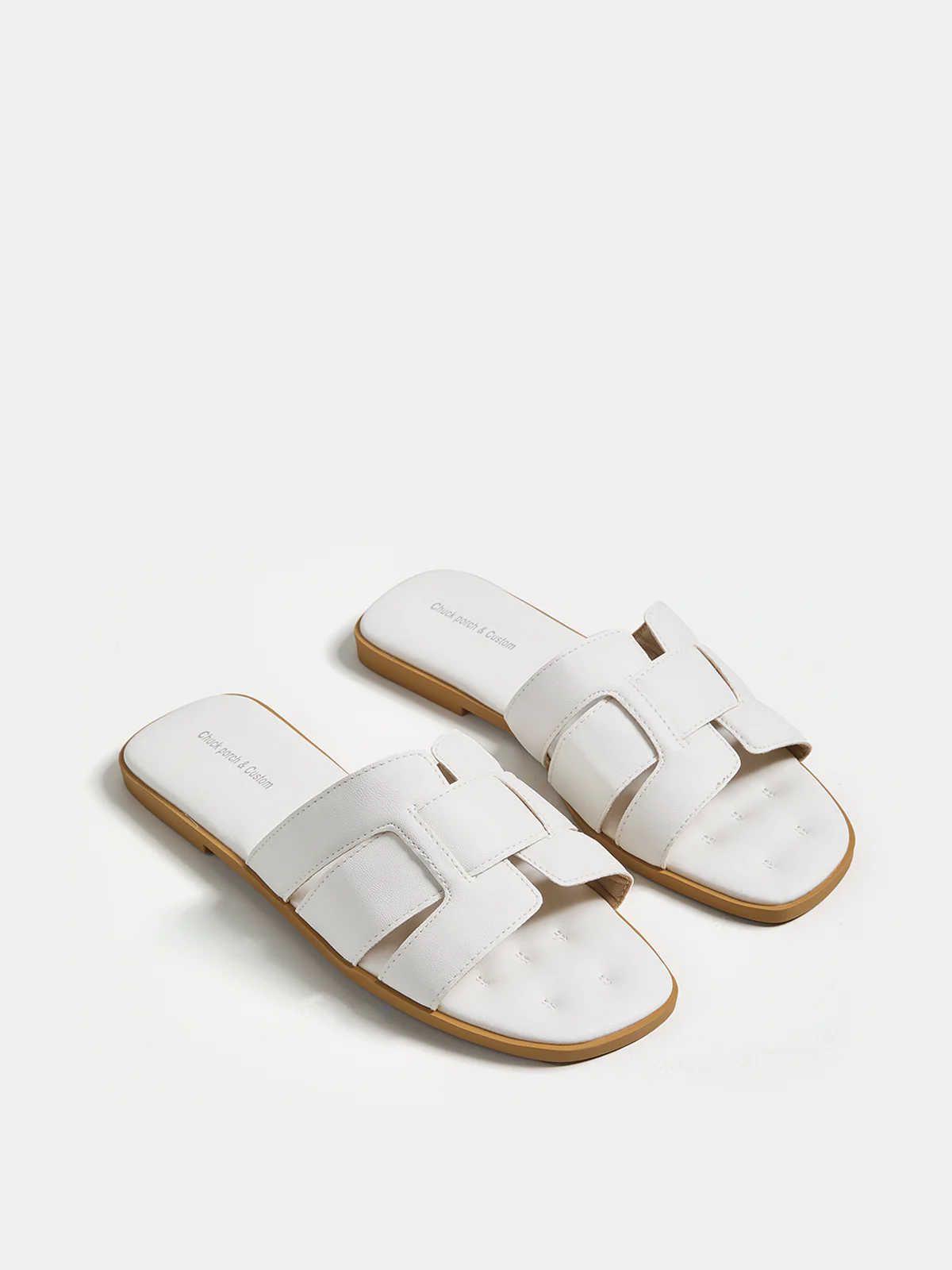Casual Open Toe Slide Sandals - Image 2