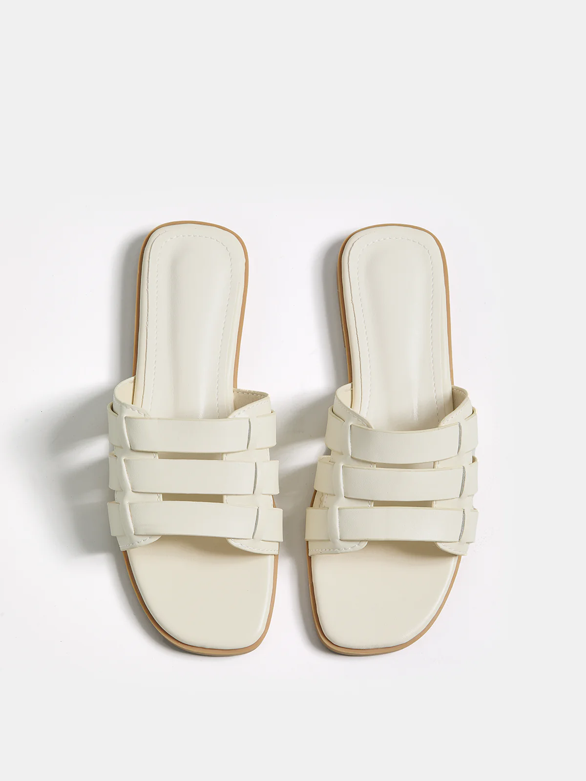 Casual Strappy Flat Slide Sandals
