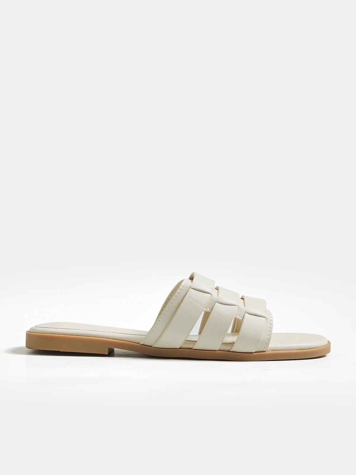 Casual Strappy Flat Slide Sandals - Image 4
