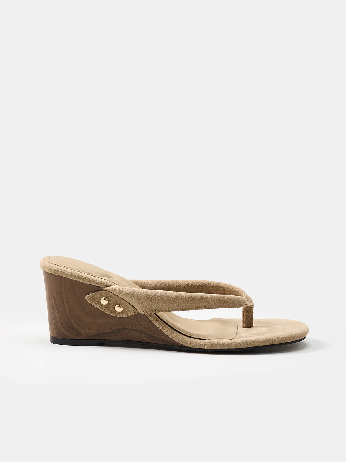 Casual Thong Wedge Sandals - Image 2