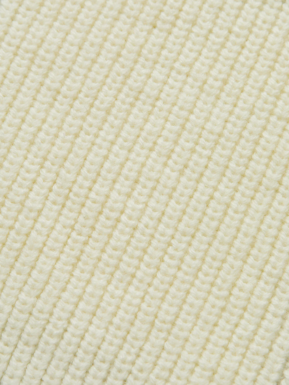 Checkered Wool Blend Polo Knit Top - Image 4