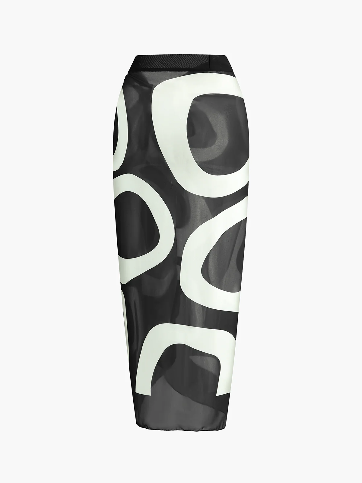 Chiffon Knotted Cover Up - Image 2