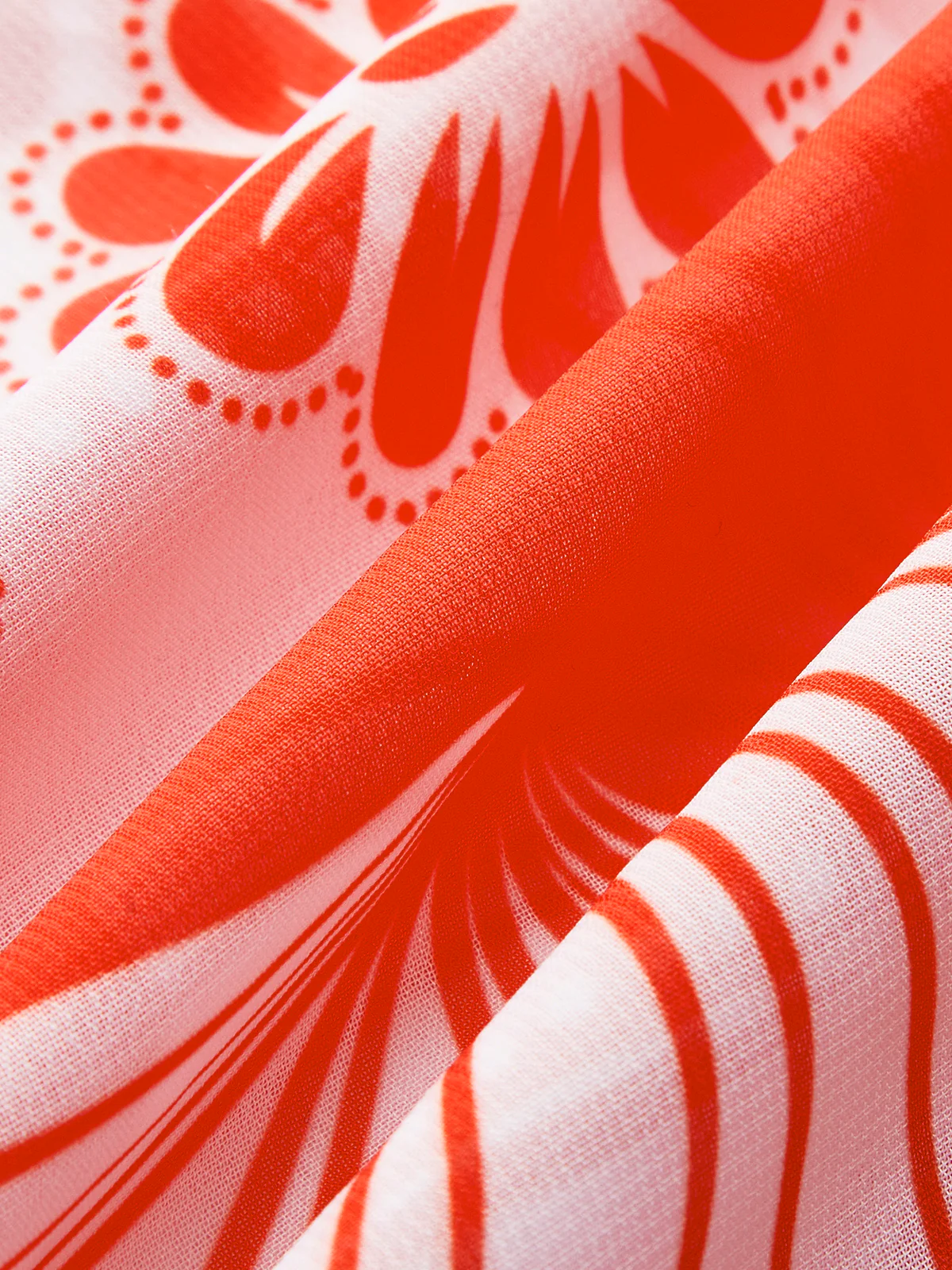 Chiffon Print Cover-Up Skirt - Image 3