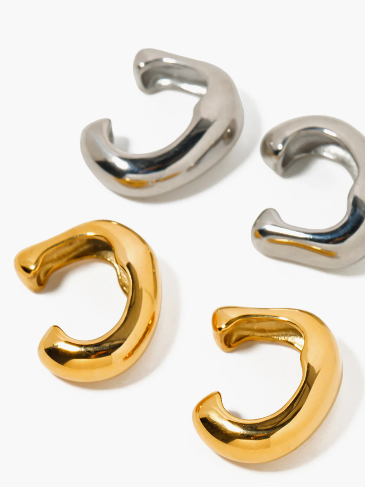 Chunky Hoop Ear Cuff - Image 6