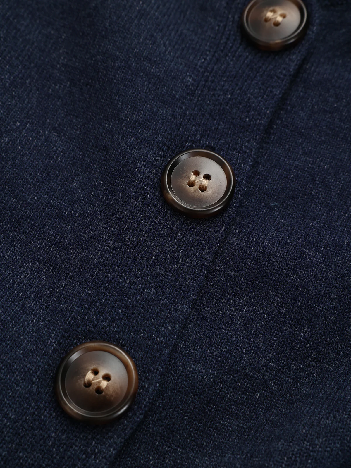 Cinched Waist Button-Front Knit Cardigan - Image 4