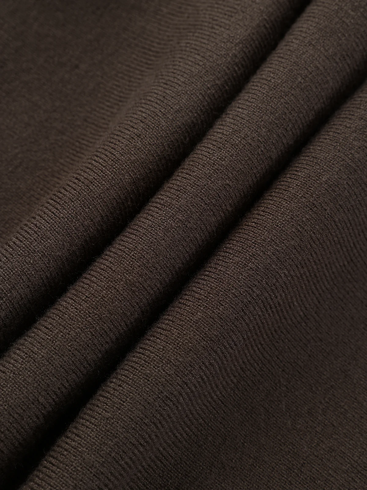 Cinched Waist Knit Shirt Dress - Image 3