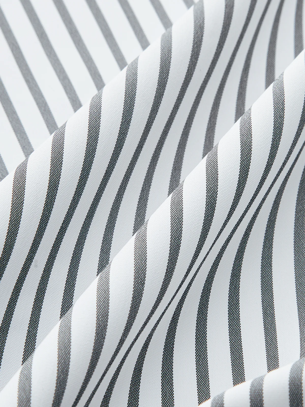 Cinched Waist Striped Button Shirt - Image 3