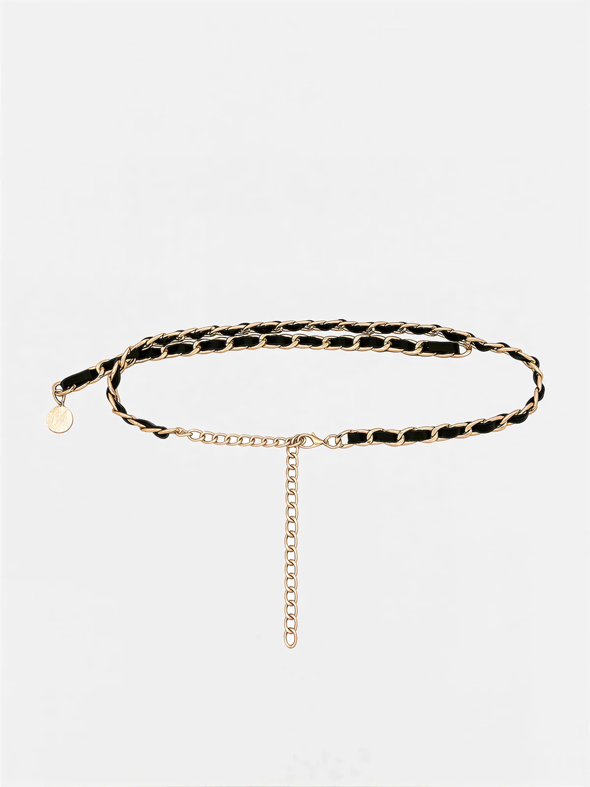 Coin Charm Wrap Chain Belt - Image 2