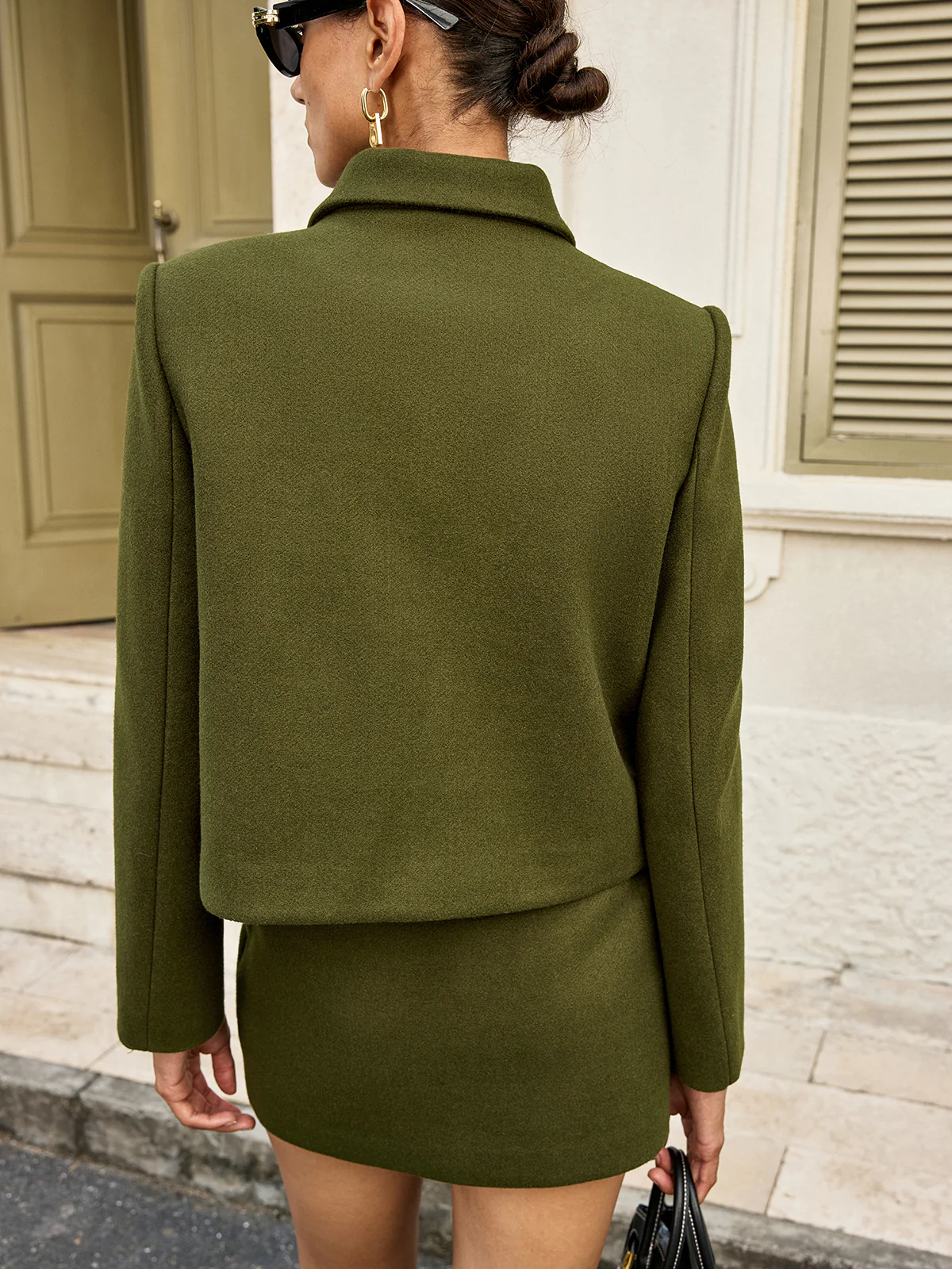 Collared Button Front Jacket - Image 6