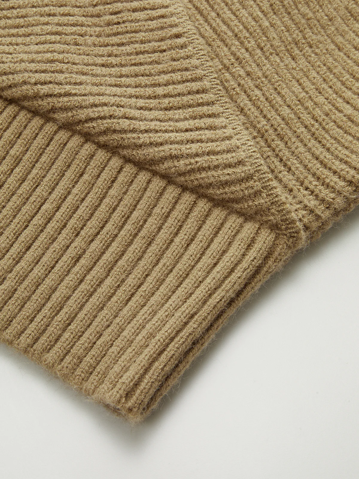 Collared Cut-Out Cross-Front Sweater - Image 6