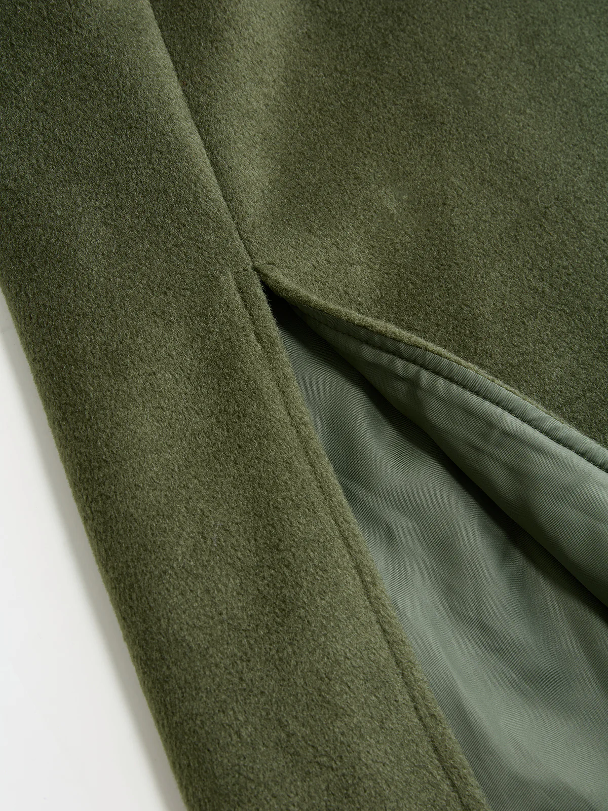 Collared Metal Accent Tweed Cloak - Image 4
