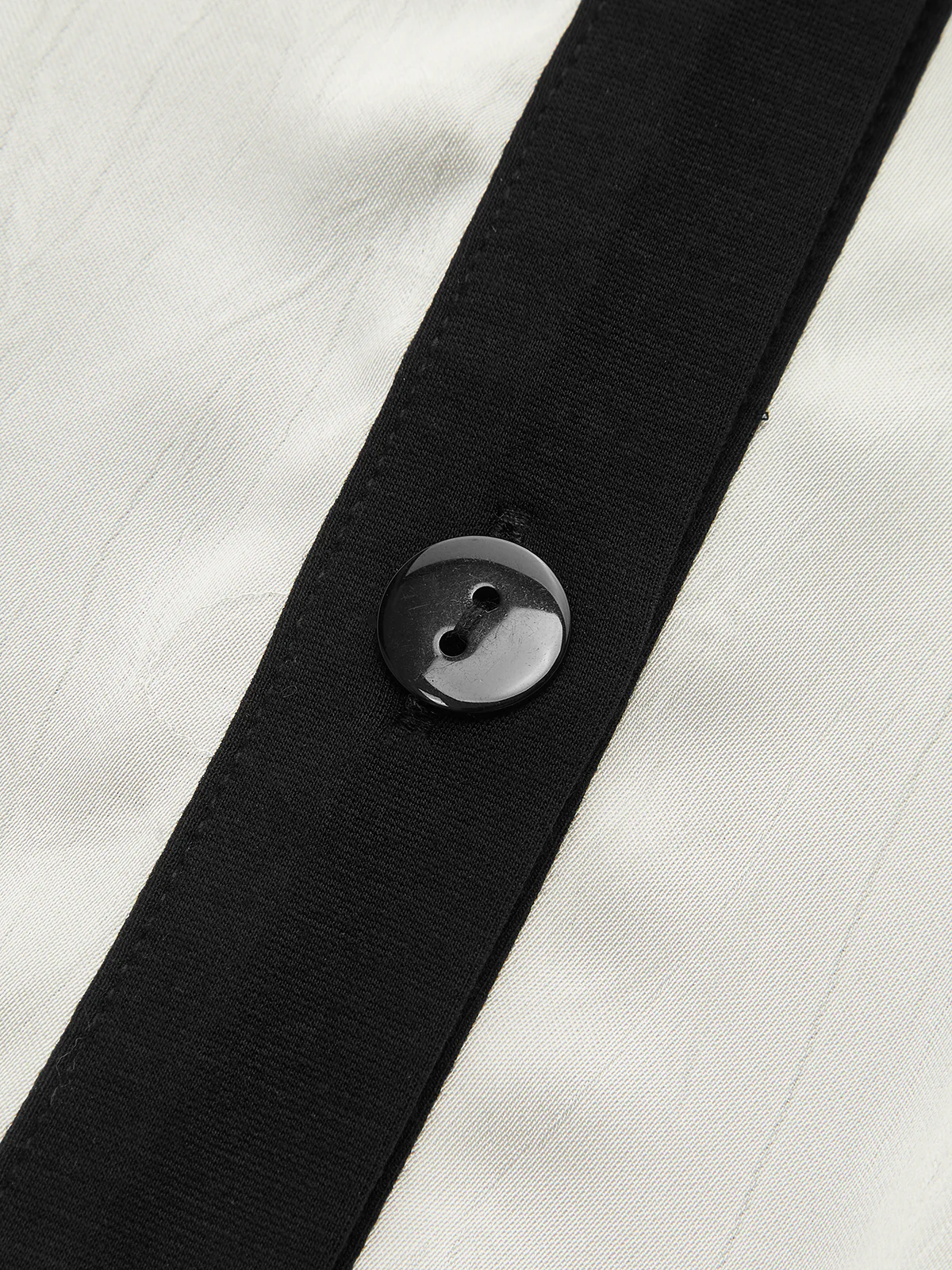 Color-Block Button-Front Blouse - Image 3