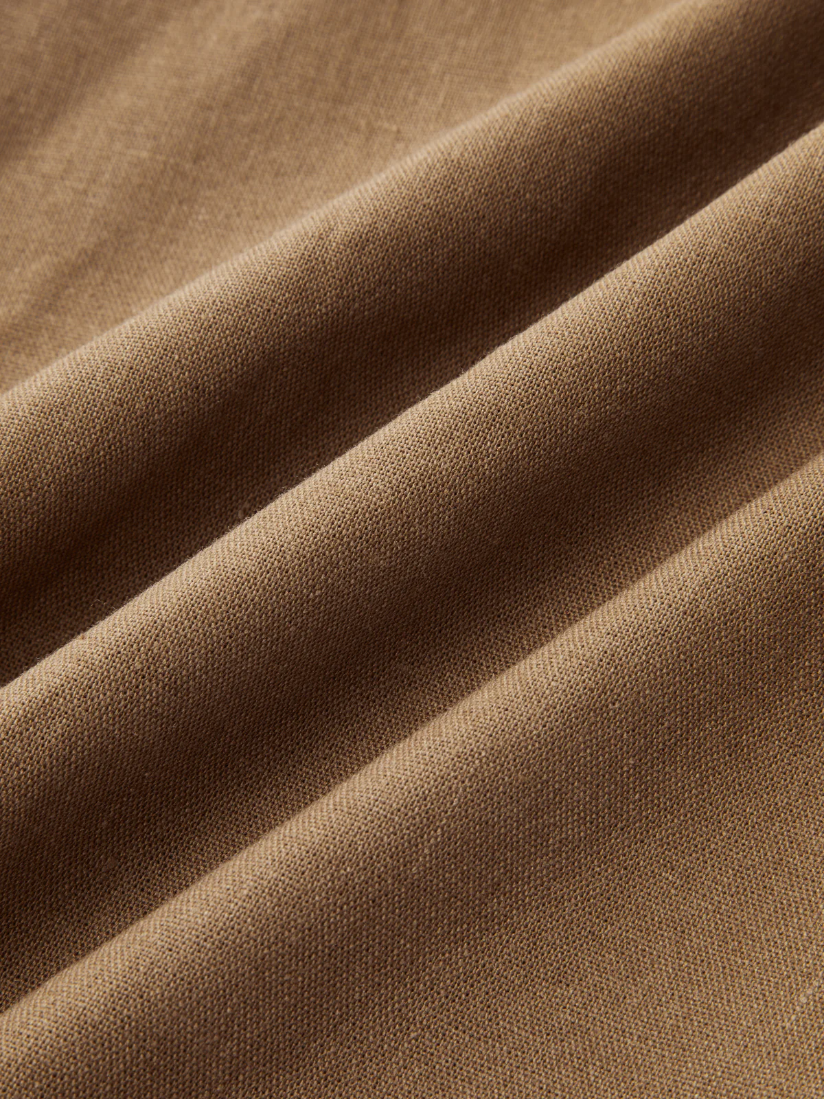 Color-Block Cotton Linen Wide Leg Jumpsuit - Image 4