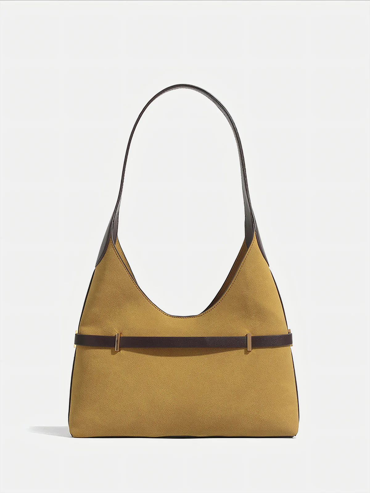 Color-Block Metal-Accent Shoulder Bag - Image 2