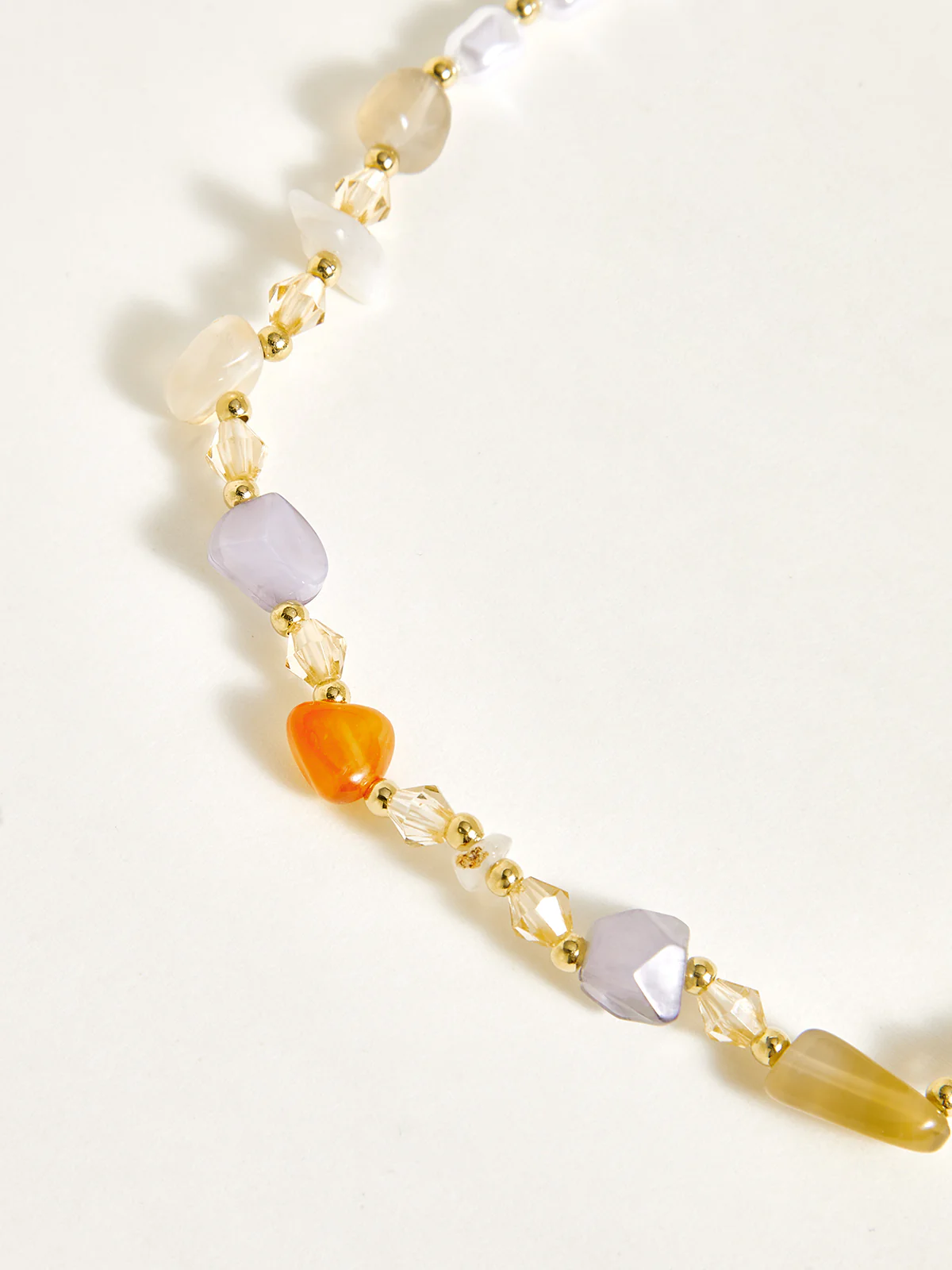 Colorful Stone Double-Layered Bracelet - Image 4