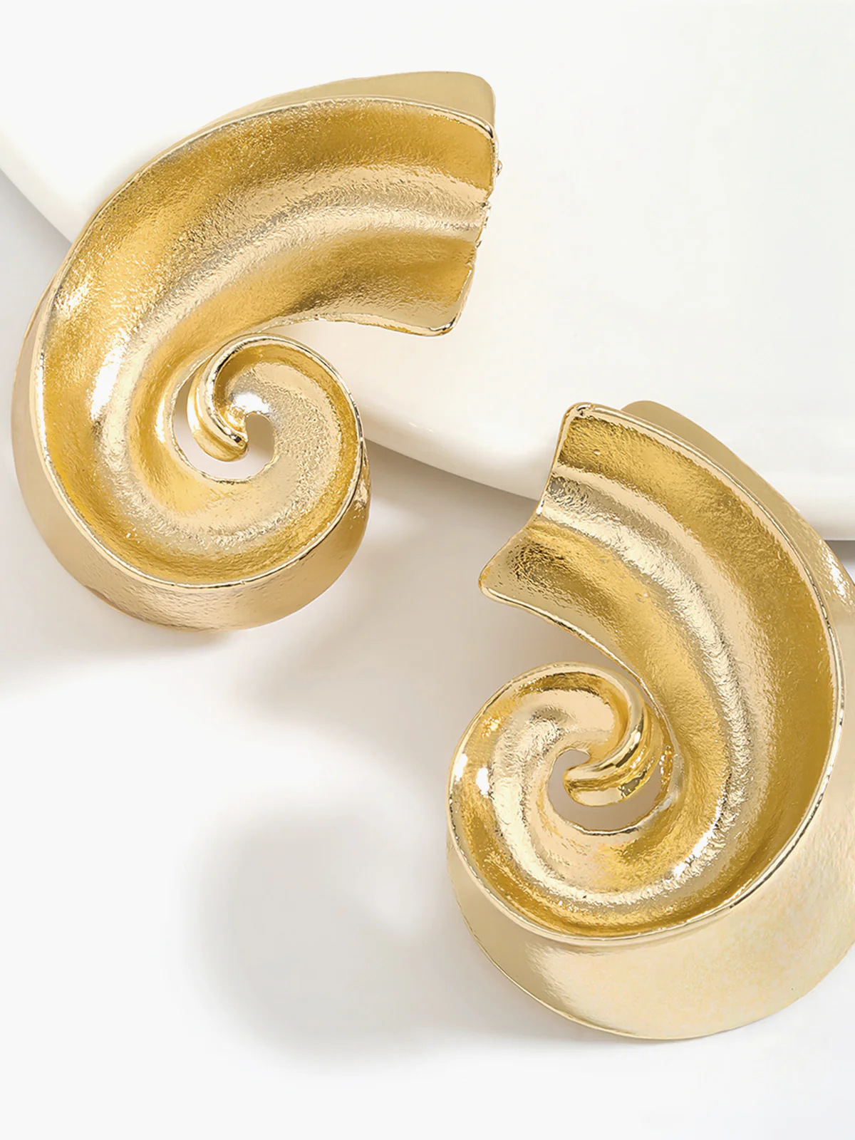 Conch Stud Earrings - Image 2