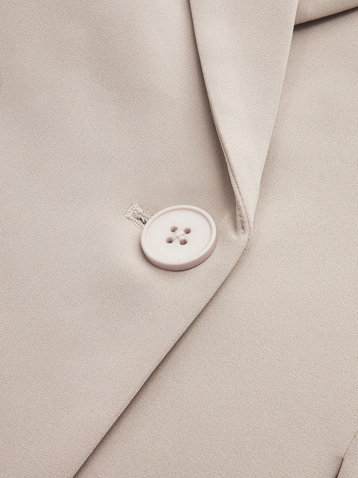 Contrast Belted Waist Lapel Blazer - Image 4
