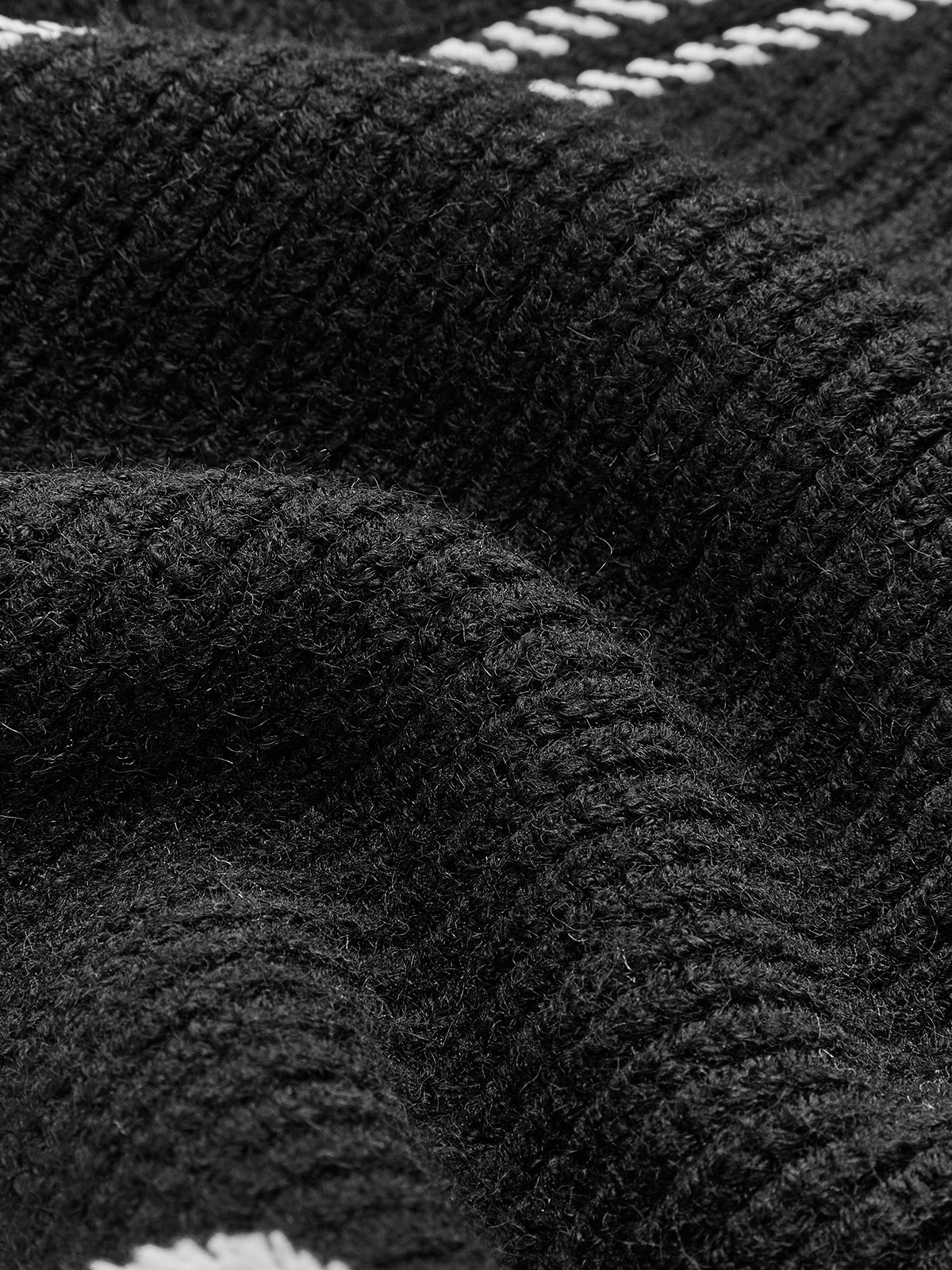Contrast Piping Panel Cozy Cardigan - Image 4