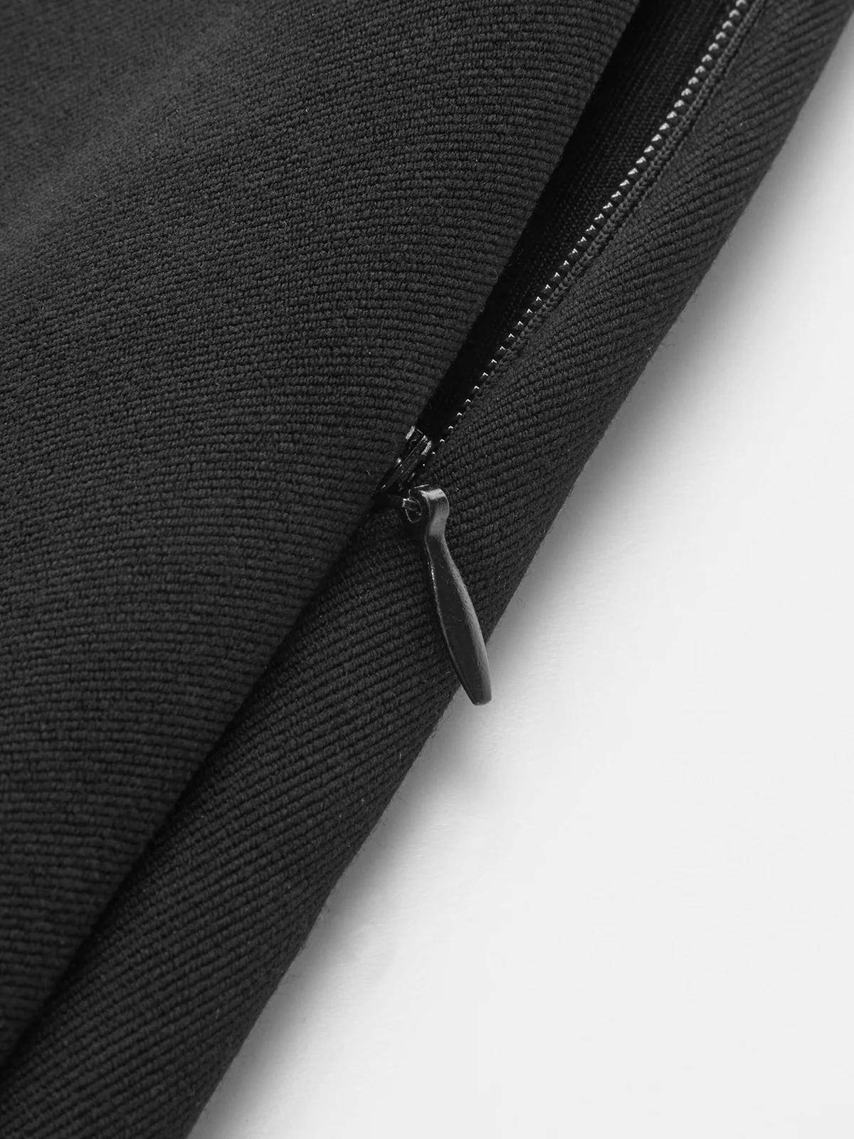Contrast Scalloped Trim Wrap Mini Skirt - Image 3