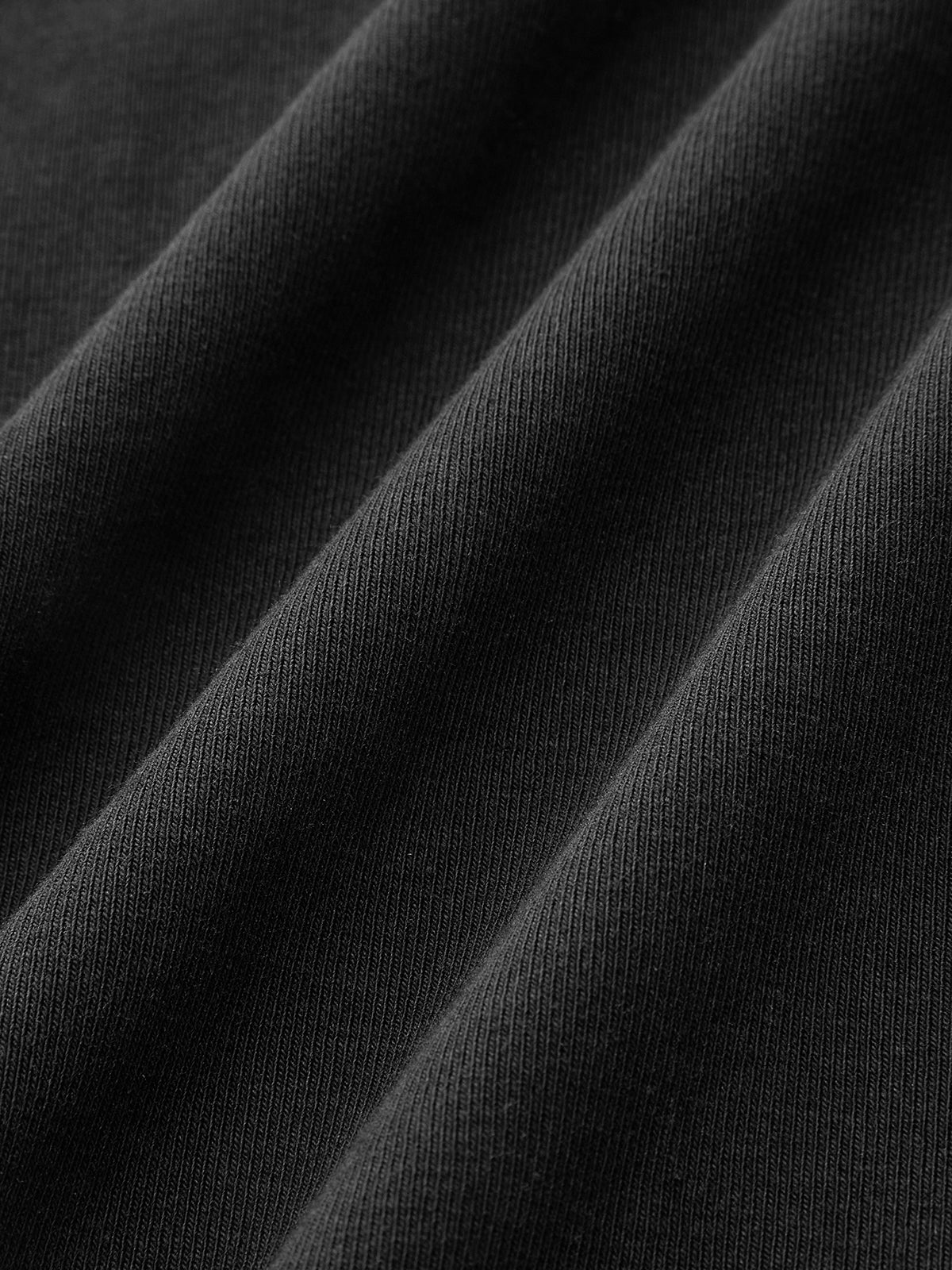 Contrast Trim Asymmetric Neckline T-Shirt - Image 3