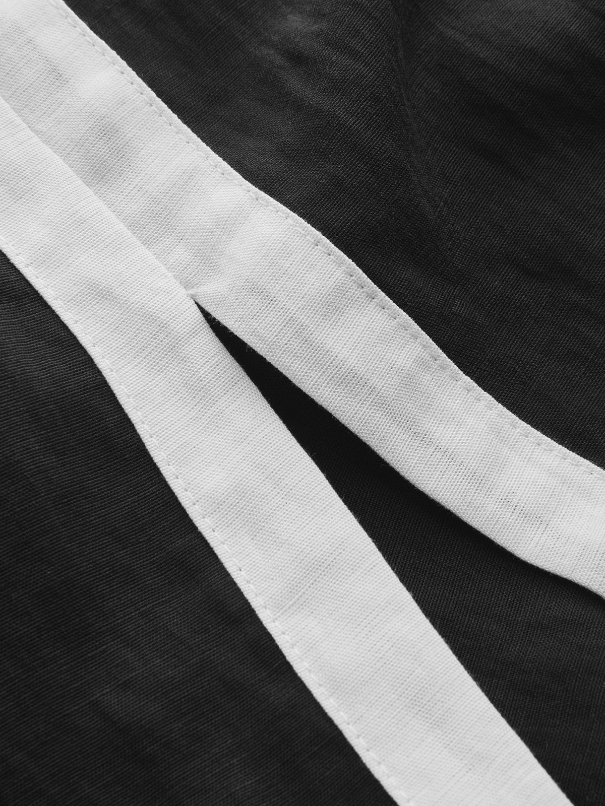 Contrast Trim Crop Top & Slit Midi Skirt Set - Image 9