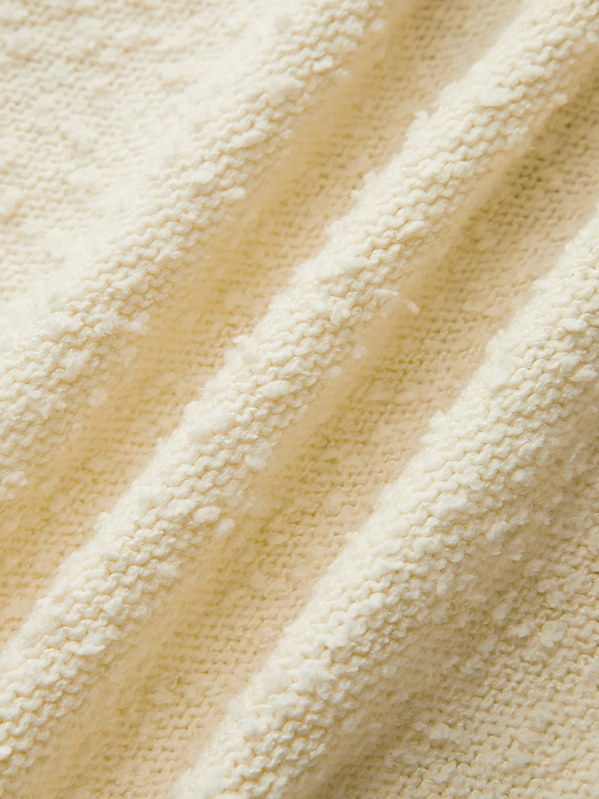 Contrast Trim Metal Button Textured Knit Vest - Image 4
