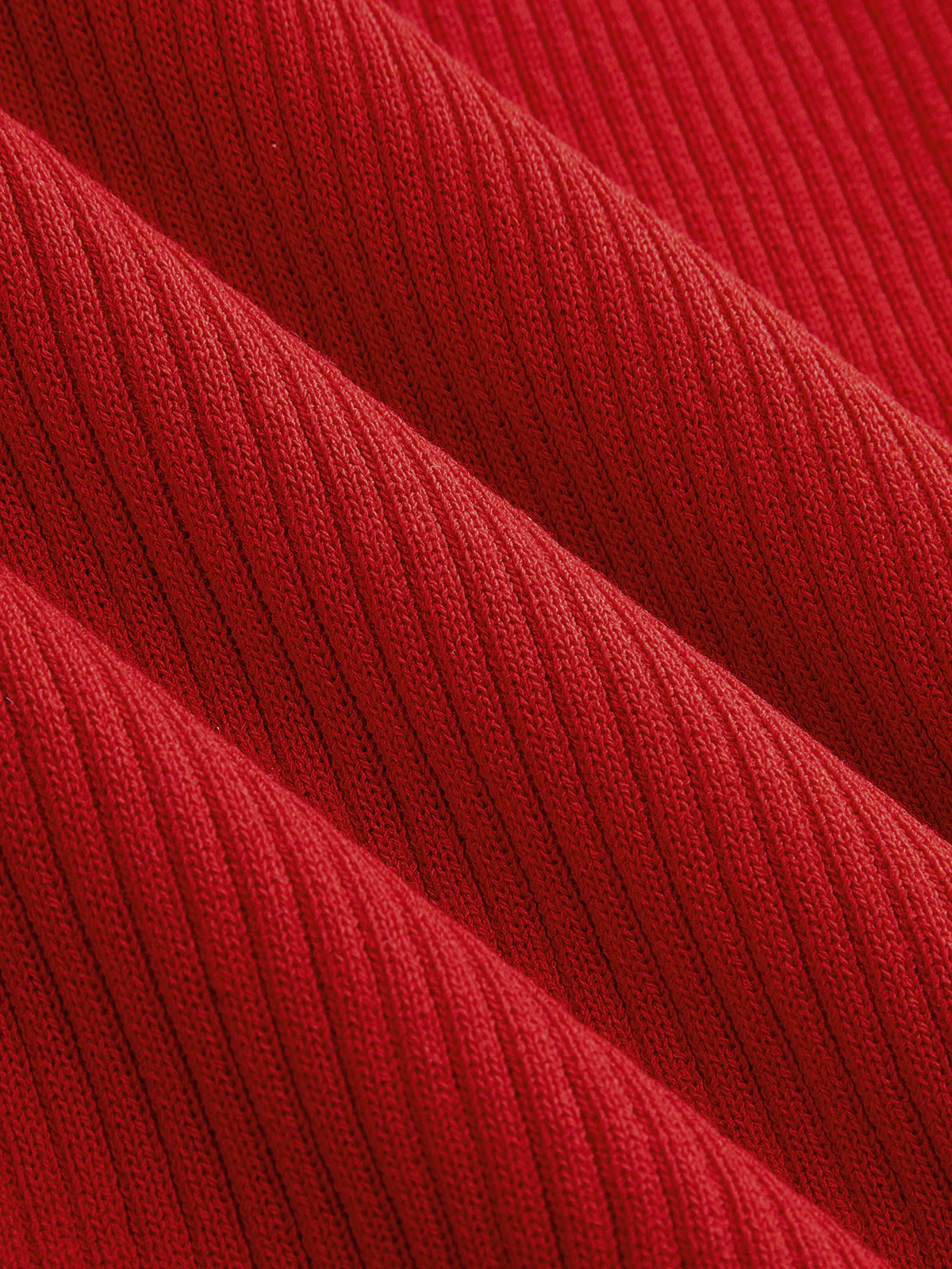 Contrast Trim Ribbed Knit Sleeveless Maxi Dress - Image 3