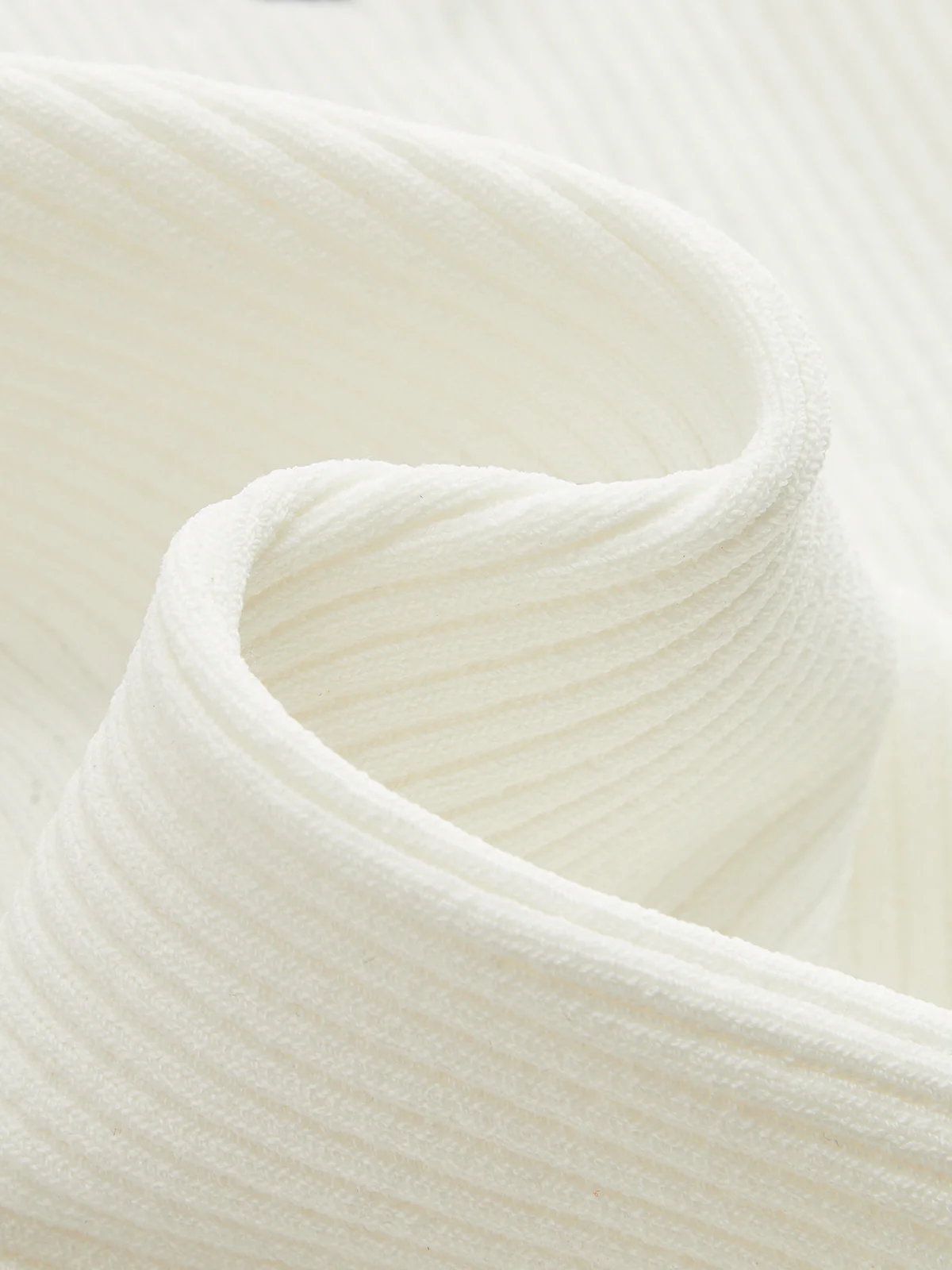 Contrast Trim Ribbed Knit Vest - Image 5