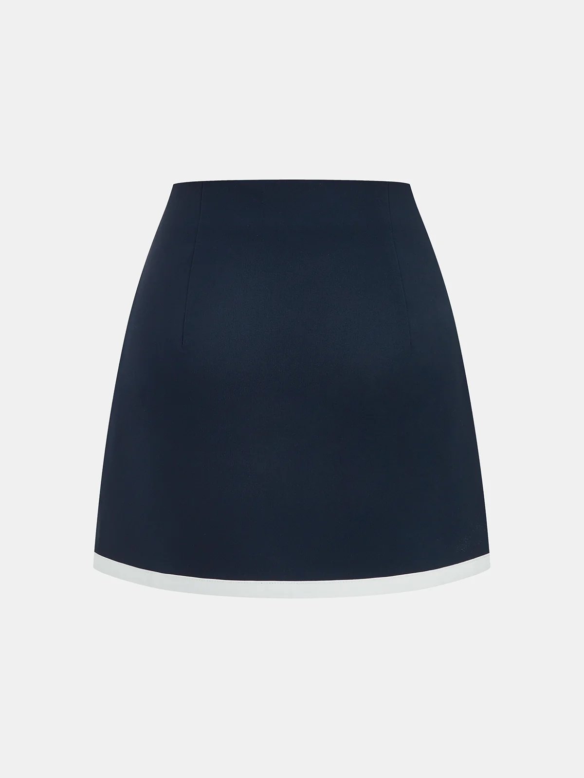 Contrast Trim Strappy Top & Mini Skirt Set - Image 5