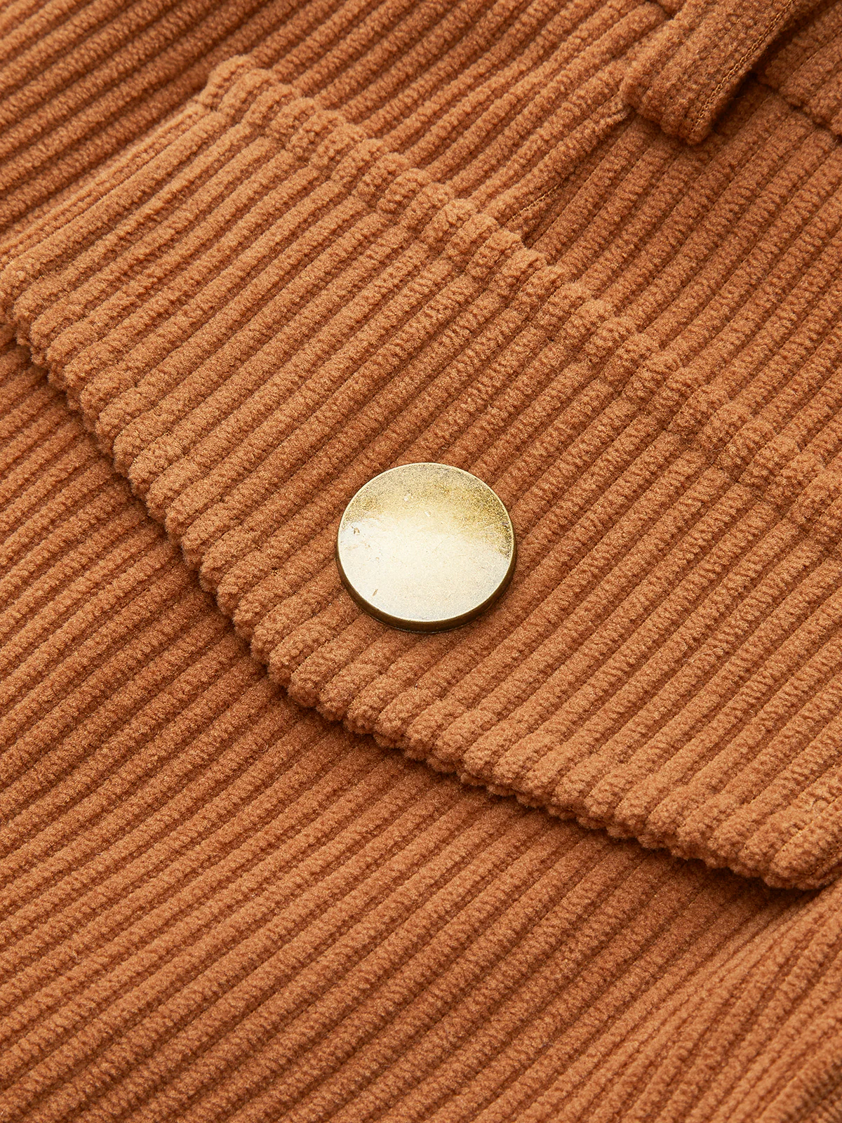 Corduroy Pleated Mini Skirt - Image 2