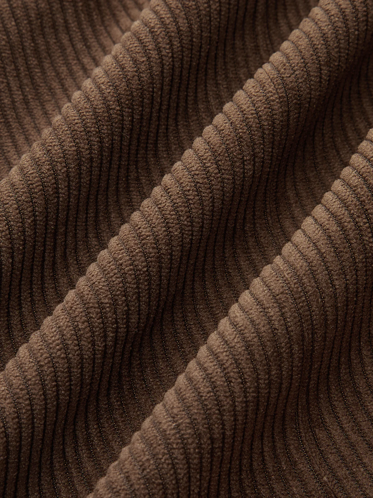 Corduroy V-neck Buttoned Vest - Image 6