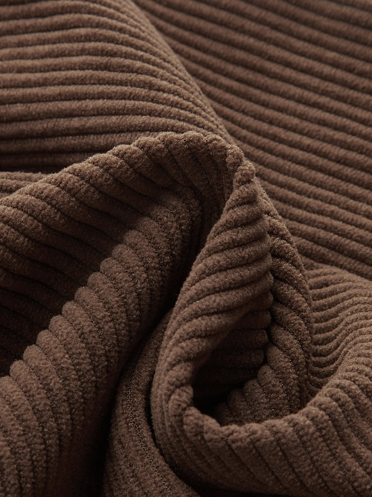 Corduroy Wide-Leg Pleated Pants - Image 4