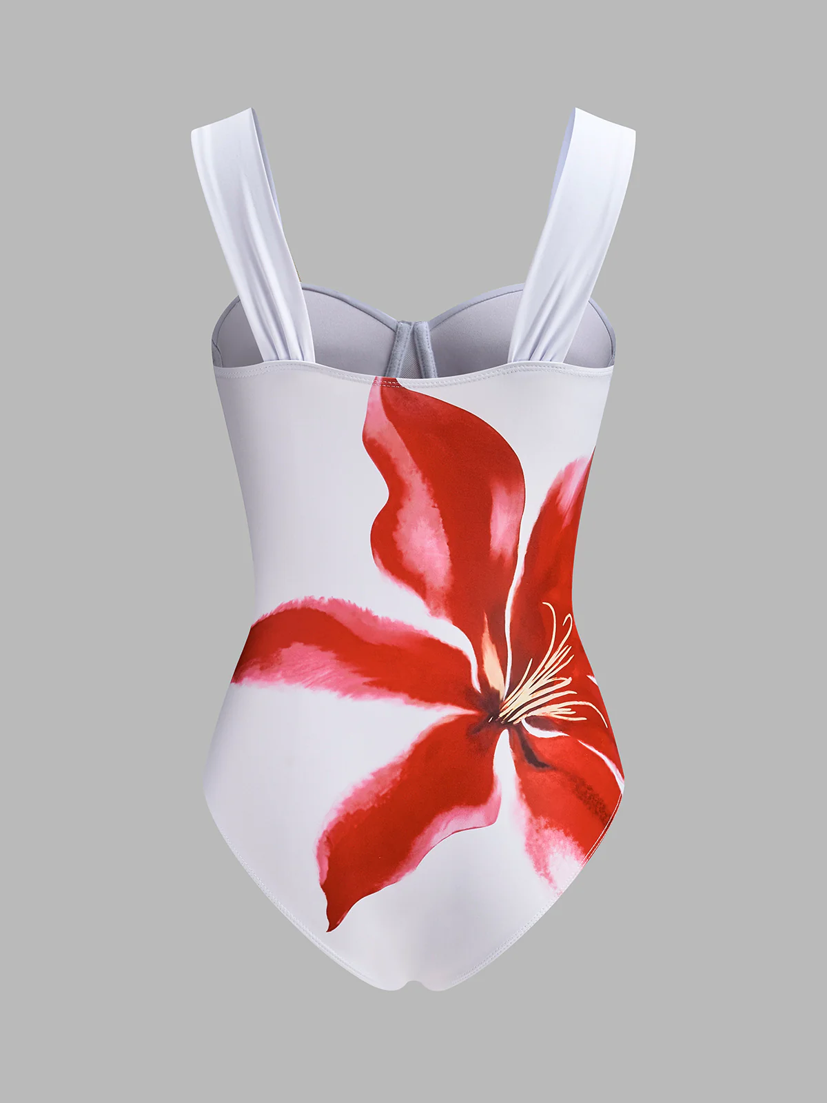 Corset-Style One-Piece With Draped Cover-Up - Image 8