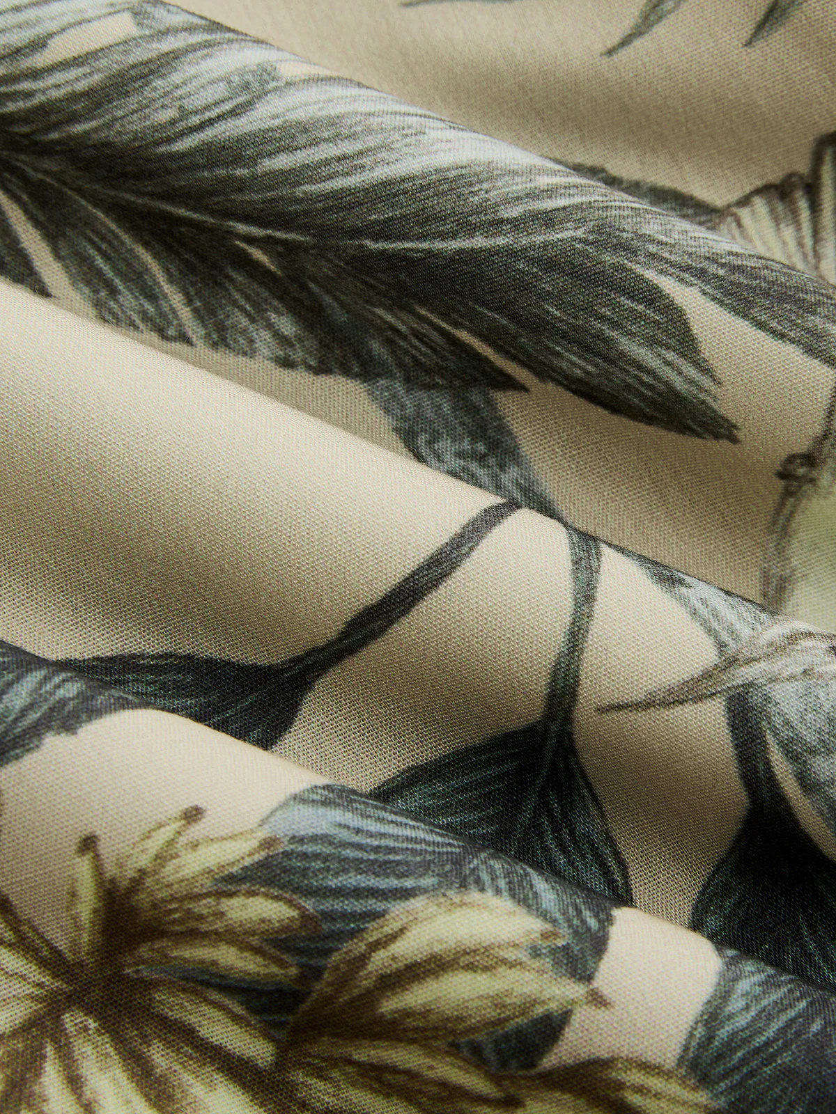 Cotton Blend Botanical Printed Maxi Dress - Image 4