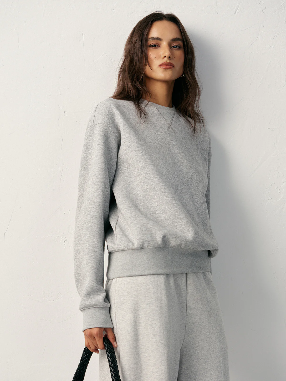 Cotton Blend Crew Neck Sweatshirt - Image 6